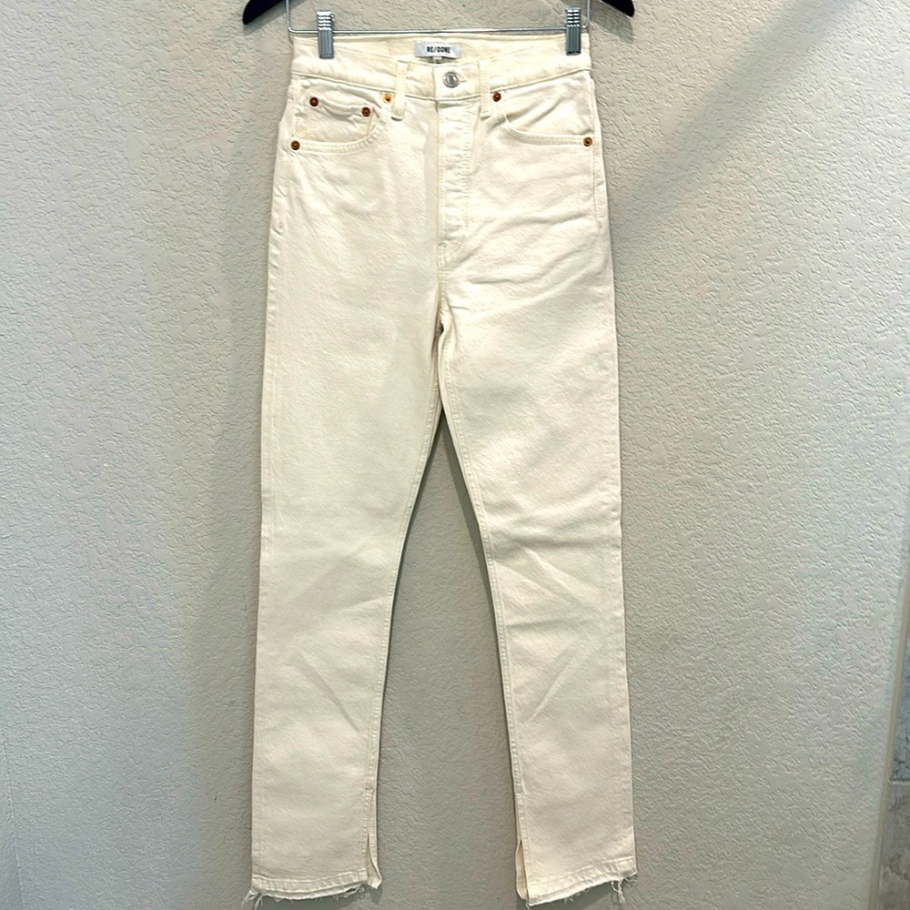 Re/done jeans 70s stove pipe size 26